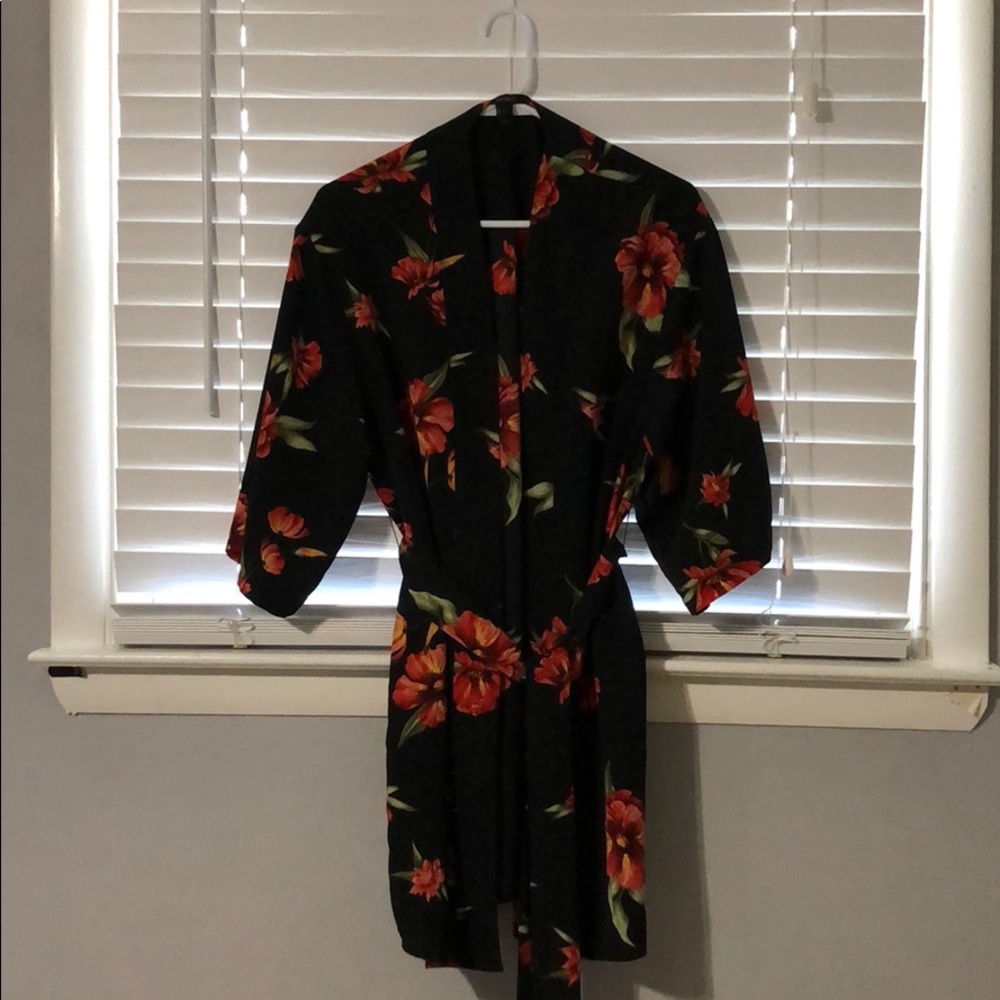 floral kimono